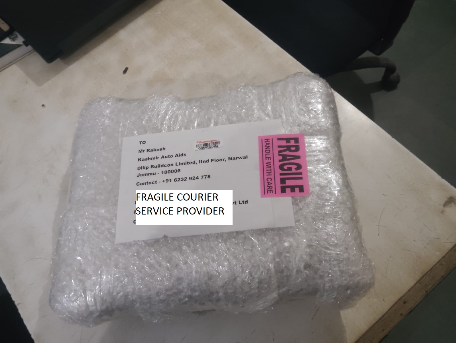 Fragile Courier